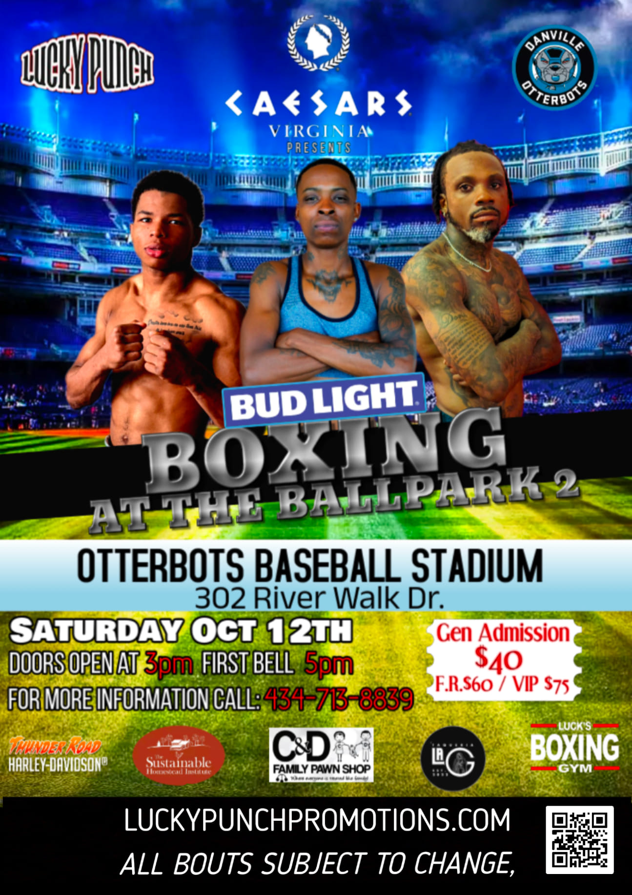 Boxing at the Ballpark 2